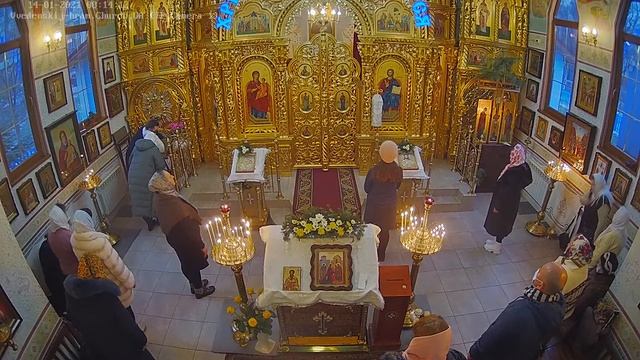 Память свт. Василия Великого: Литургия и молебен (видеокамера №1) смотреть онлайн