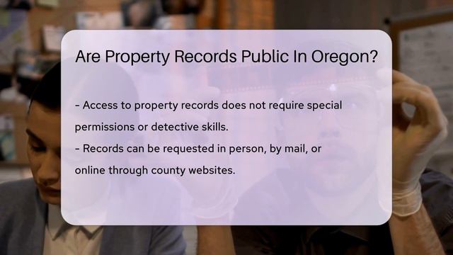 Are Property Records Public In Oregon? - CountyOffice.org смотреть онлайн