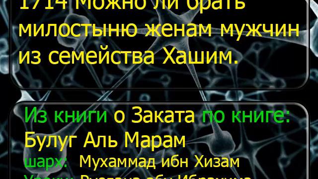 1714 Можно ли брать милостыню женам мужчин из семейства Хашим смотреть онлайн