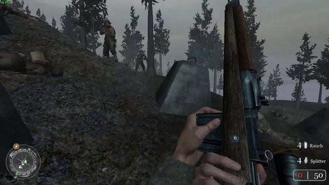 Call of Duty 2 German Mod mission 9.2 "WaffenSS Lead the Way" Gameplay смотреть онлайн