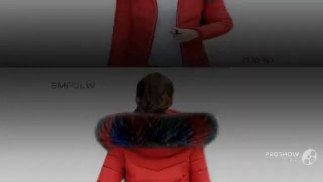 Зимняя одежда с Aliexpress Модная куртка для женщин SMFOLW смотреть онлайн