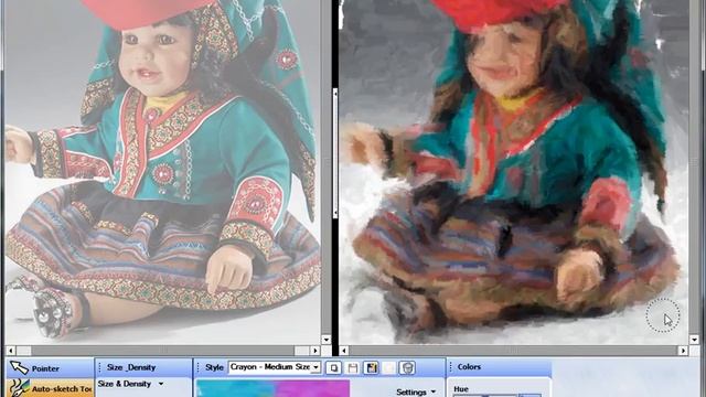 Как сделать из фото картину смотреть онлайн