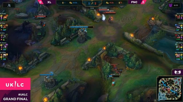 UKLC GRAND FINAL | Fnatic Rising vs. Excel UK | Game 3 | Summer Split 2019 смотреть онлайн