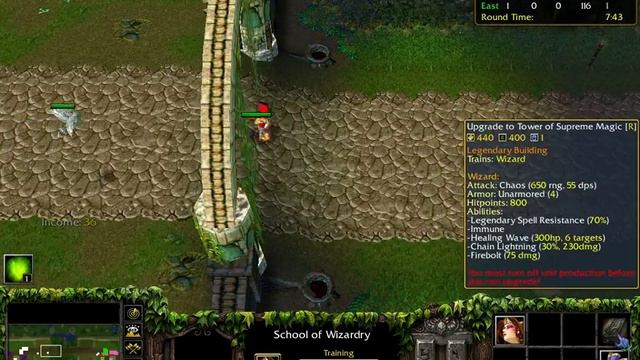 War3 SS Night318 Game 2 Part 3/4 (Castle Fight) смотреть онлайн