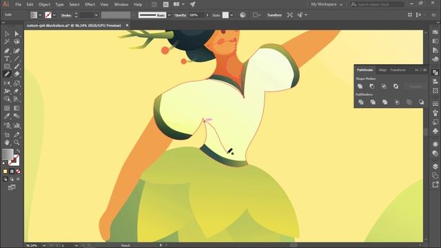 Texture Illustration Tutorial in Adobe Illustrator (4 Steps) смотреть онлайн