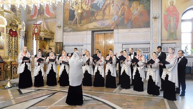 2021.11 - Духовные песнопения в Соборе Святого Владимира г.Новочебоксарска (2) смотреть онлайн