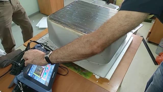 Контроль индукционной сварки дефектоскопом OmniScan смотреть онлайн
