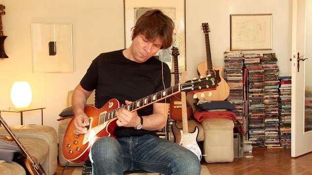 2012 Gibson Les Paul 1958 Figured Reissue, Stinger, Custom Shop, Flametop смотреть онлайн