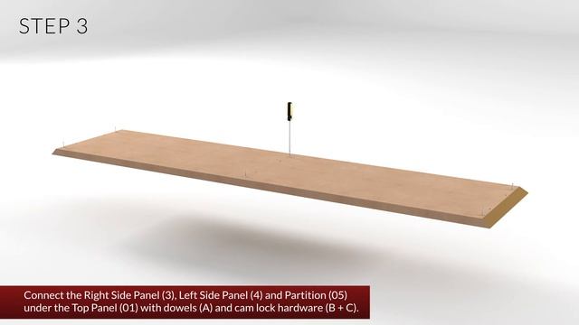 How to Build: Manhattan Comfort Yonkers 62.99" Sideboard смотреть онлайн