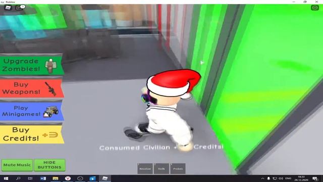 Я создал зомби и они захватывают мир в роблоксе//Roblox Infection Inc смотреть онлайн