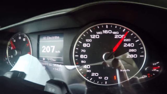 Audi A4 1.8T 225 km/h смотреть онлайн