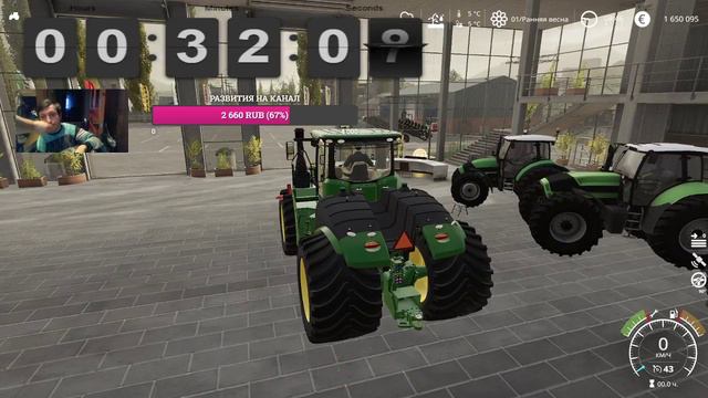 Добро Пожаловать Farming simulator 19 КАРТА Деревня смотреть онлайн