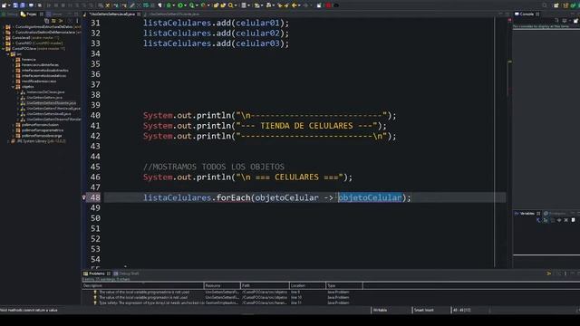 23. Método forEach en Java8 y uso de Lambdas Expressions | POO con Java смотреть онлайн