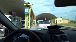 #Баку#Российско-азербайджанская граница на авто#Переход пешком#Золотой Мост#