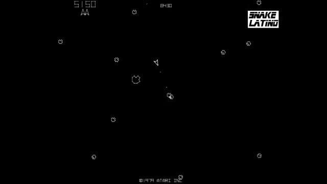 ??️?Asteroids (1979) - Gameplay Arcade смотреть онлайн