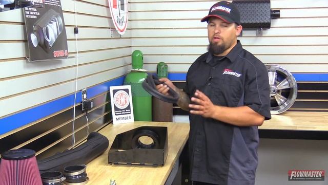 2011-16 Ford F250 & F350 6.2L - Install: Flowmaster Delta Force Cold Air Intake 615128 смотреть онлайн