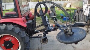 Косилка на минитрактор с гидравлическим приводом