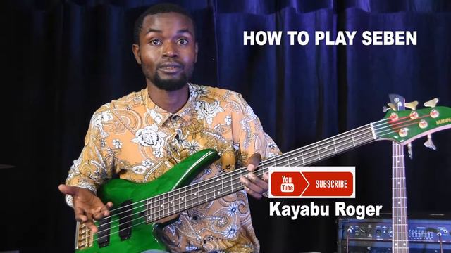 HOW TO PLAY SEBEN BASS GUITAR - Kayabu Roger смотреть онлайн