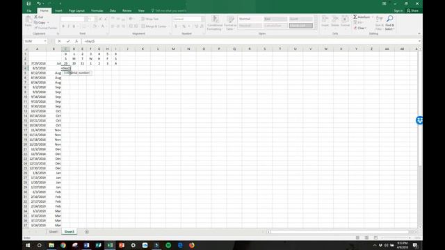 Creating a Studio Calendar in Excel смотреть онлайн