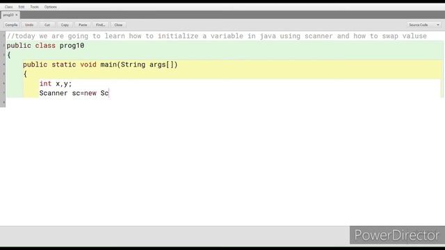 How to initialize a variable using scanner class //Java// bluej смотреть онлайн