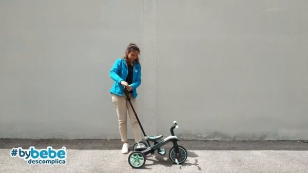 #bybebédescomplica - Globber Triciclo Explorer Trike 4 em 1 | bybebé