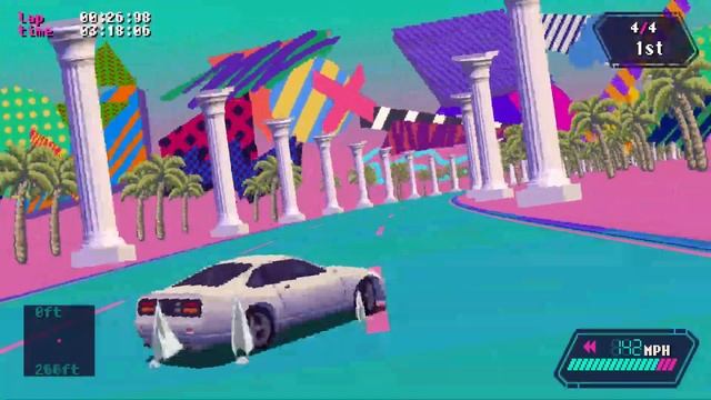 Slipstream is such a beautiful 90s arcade game смотреть онлайн