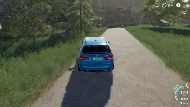 BMW X5M - Farming Simulator 2019 [FS 19 LS 19 SUV Car Mod] + Download link! смотреть онлайн