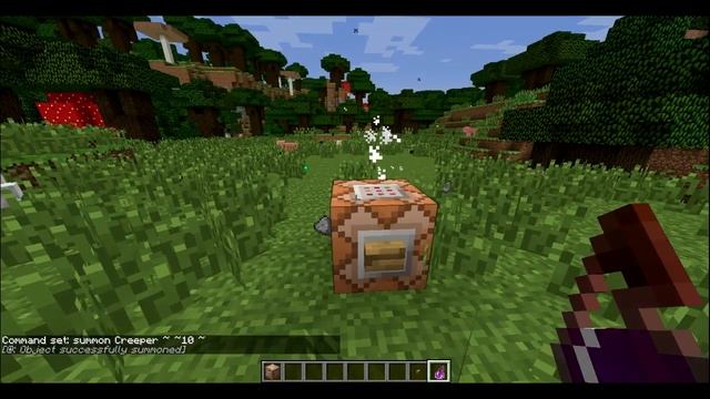 How To Spawn A Lightning Charged Creeper ( Minecraft 1.8 Tutorial ) смотреть онлайн