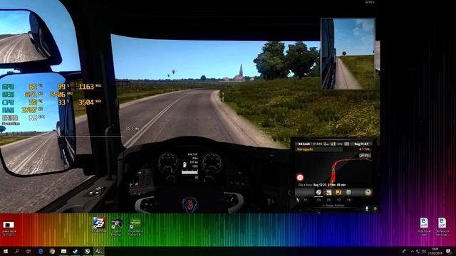 Gameplay Teste Euro Truck Simulator 2, Veineda Nvidia GTX 750 1gb, Pentium G4560, 720p, 900p e 1080 смотреть онлайн