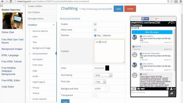Android Chat Rooms Shoutbox - real-time chat for mobile смотреть онлайн