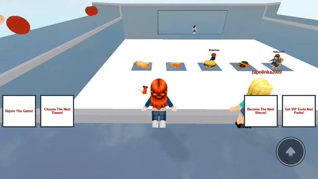 Играем в саймон говорит в Roblox смотреть онлайн