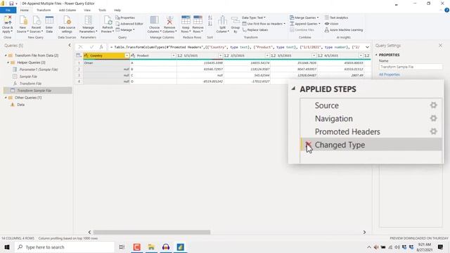 Combine multiple files from Folder - Part 2 | Power BI | Power Query смотреть онлайн