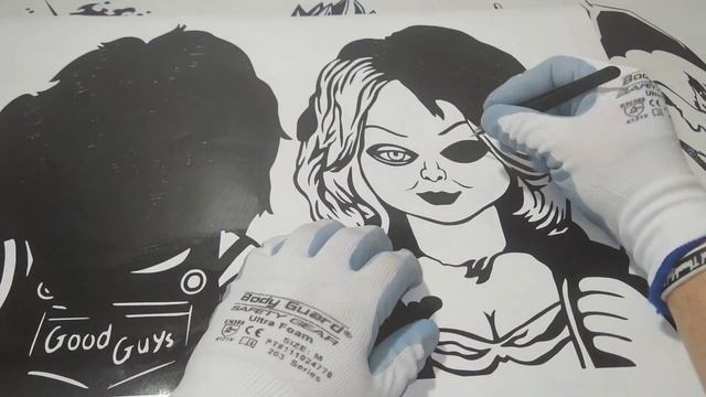 Chucky And His Girlfriend Vinyl Decal Oracal 651 смотреть онлайн