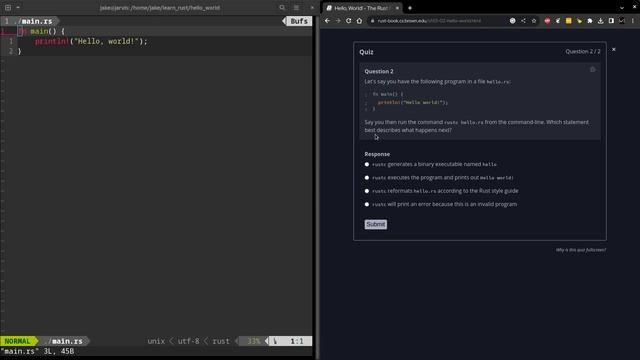 Let's Learn Rust: Getting Started смотреть онлайн