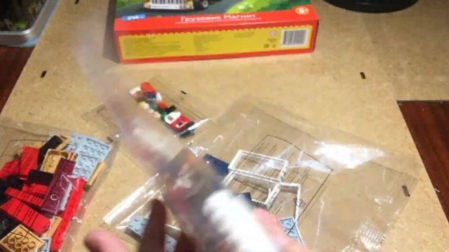 Распаковка наборов МАГНИТОПОЛИС, Магазин Магнит, Грузовик Магнит