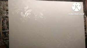 декоративная штукатурка из обычной акриловой шпаклёвки своими руками