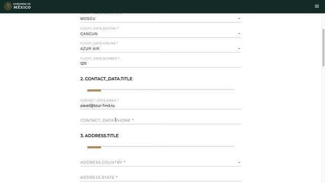 Видео обзор. Как заполнять онлайн декларацию о здоровье в Мексику? смотреть онлайн