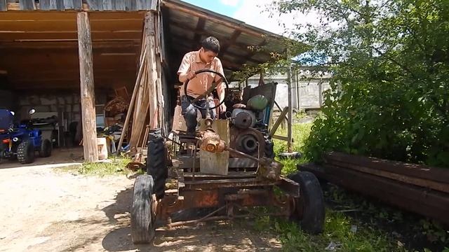 Трактор. народные умельцы в городе Браславе. смотреть онлайн
