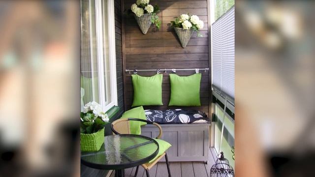 Топ-10 идей дизайна балкона и лоджии своими руками! ФОТО с примерами! смотреть онлайн