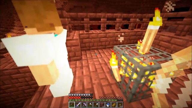 [Coop & Friends] Minecraft 1.3.1. Серия 24: "Крепость ифритов.." смотреть онлайн