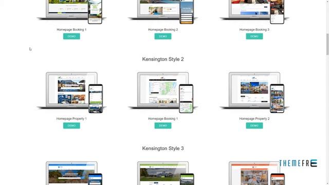 Kensington - Real Estate and Property Management WordPress Theme смотреть онлайн