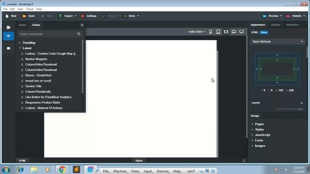 How to make website easily | bootstrap studio смотреть онлайн