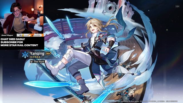 FIRST TIME seeing Honkai Star Rail Gacha and Yanqing!! смотреть онлайн