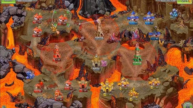 Land Grabbers (General Mode) - Lava Level 1 смотреть онлайн