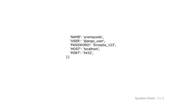 Django : What is the difference between postgres and postgresql_psycopg2 as a database engine for d смотреть онлайн