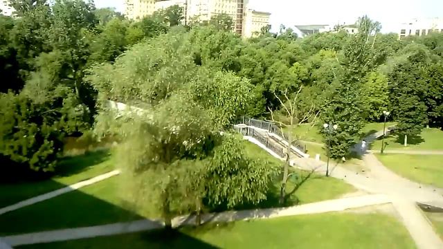 Москва современная . Виды с Ростокинского акведука на Ростокино смотреть онлайн