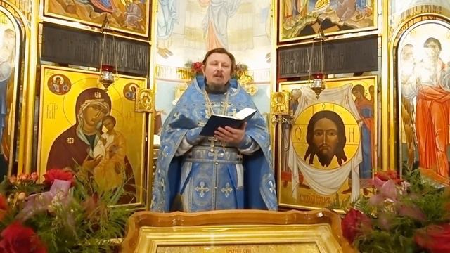 15 февраля 2023 г.Проповедь прот.Евгения Гутьяра в день Сретения Господня.