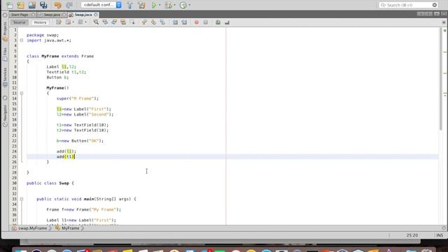 Java AWT Coding Styles #6 смотреть онлайн