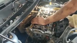 снятие ГБЦ форд фркус2 1.8