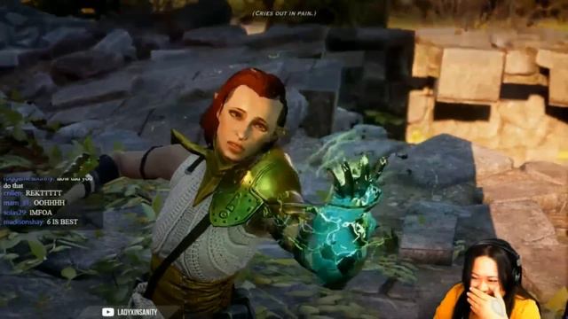 BEST Hidden Scene in Trespasser DLC (Stream Highlight) | Dragon Age: Inquisition смотреть онлайн